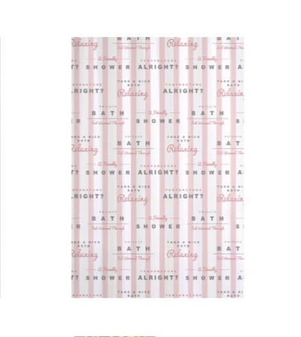 DELCASA Shower Curtain (180X180 CM )