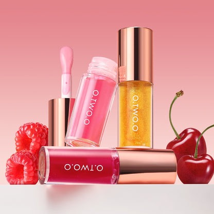 O.TWO.O 3 PCS CRYSTAL LIP GLOSS