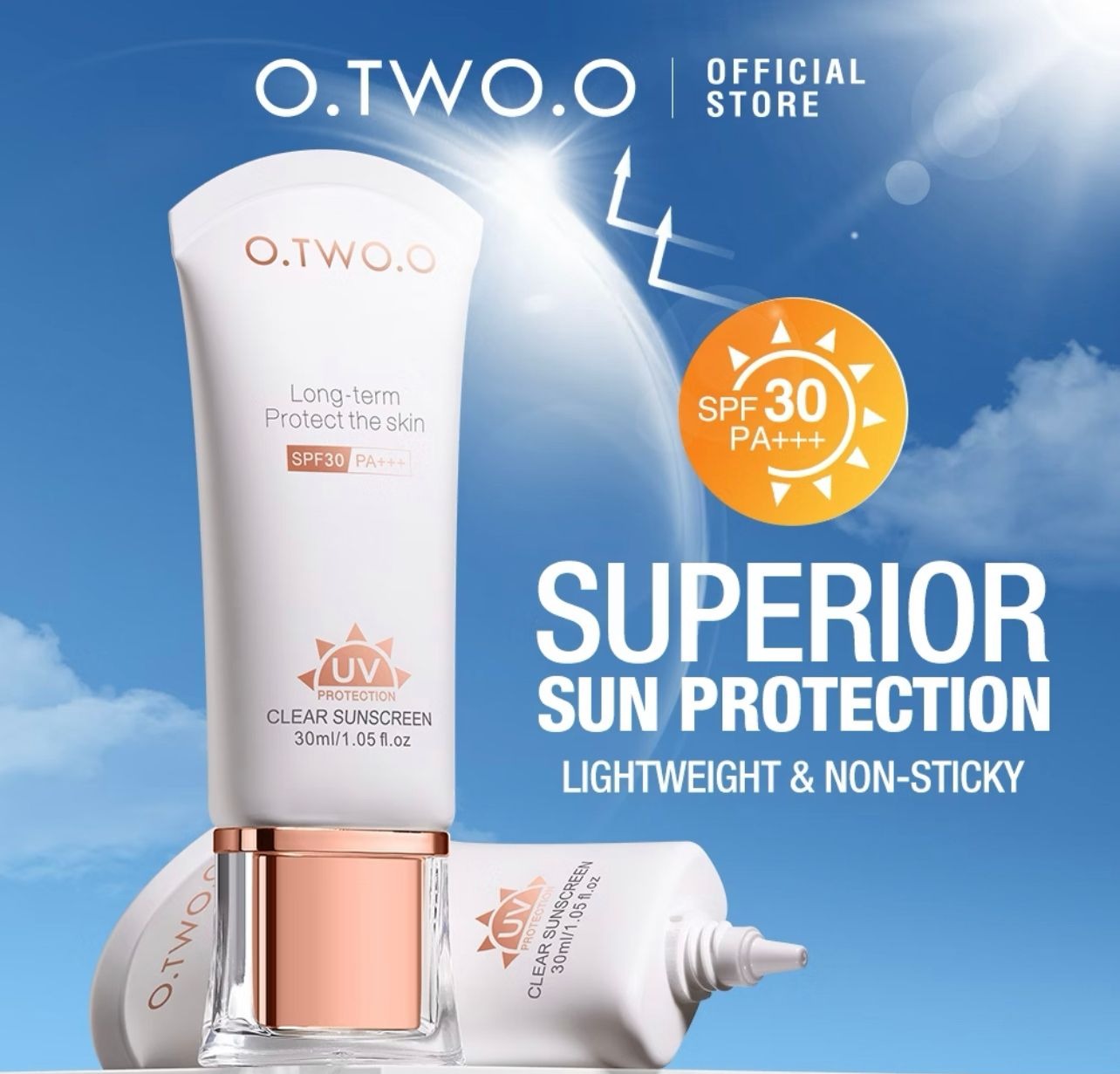 O.TWO.O UV PROTECTION SUNSCREEN