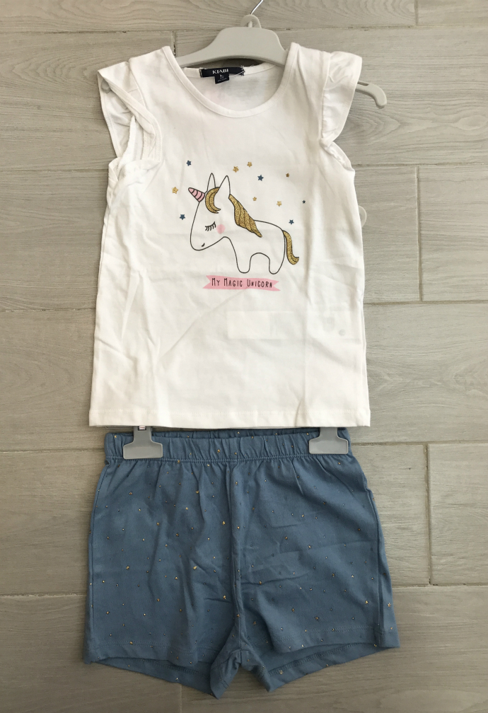 PM KIABI Girls T-shirt And Shorts Set (5 to 8 Years )