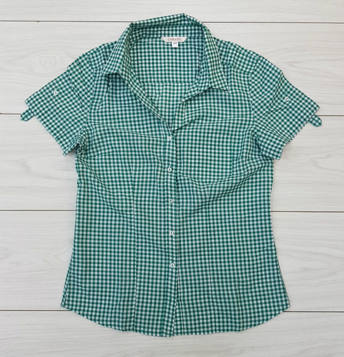 CAMAIEU Ladies Shirt (GREEN) (34 to 48)