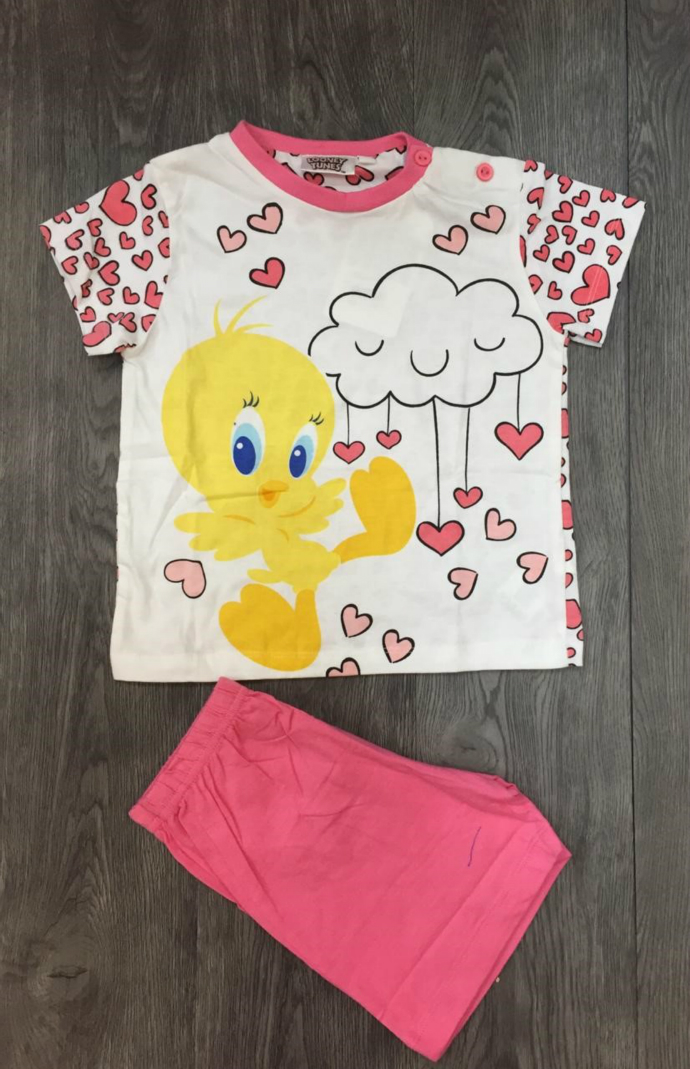 PM Girls T-Shirt And Shorts Set (PM) (12 to 24 Months)