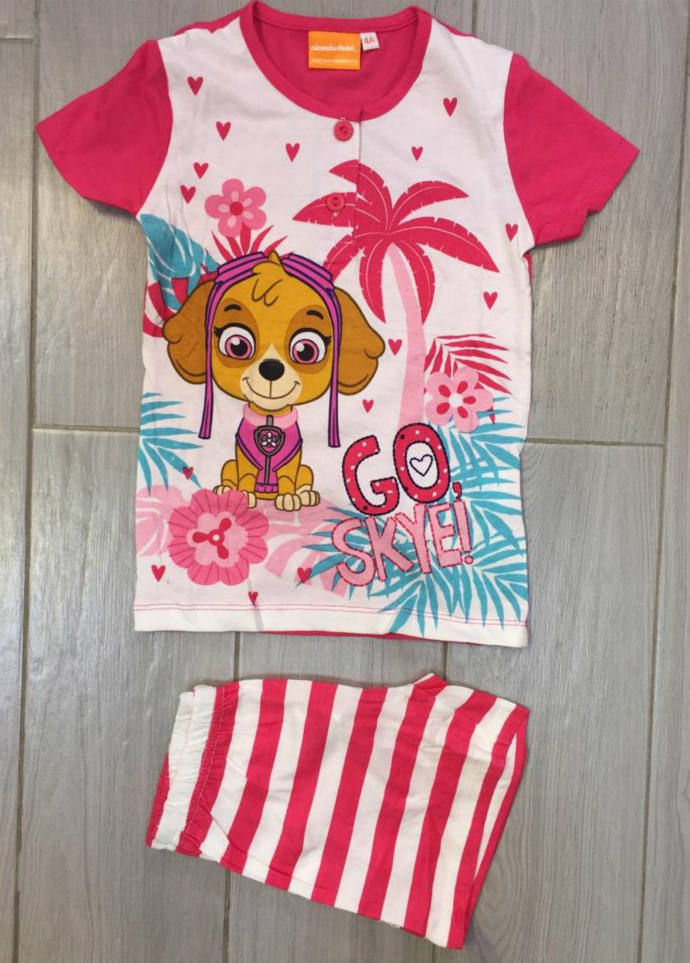 PM Girls T-Shirt And Shorts Set (PM) (4 to 6 Years)