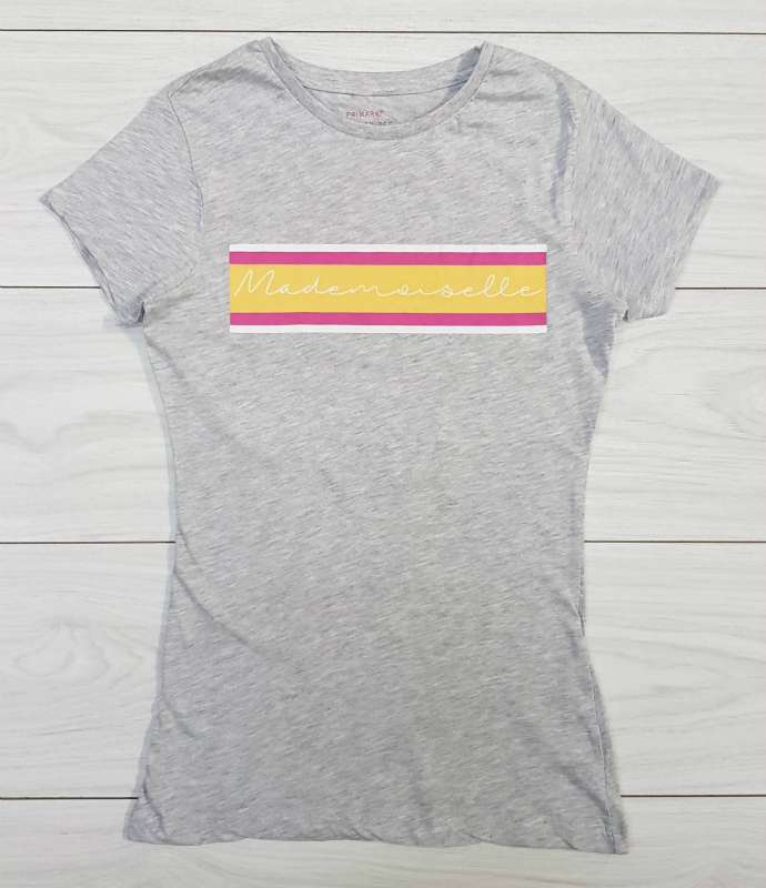 PRIMARK Ladies T-Shirt (GRAY) (32 to 46 EUR)