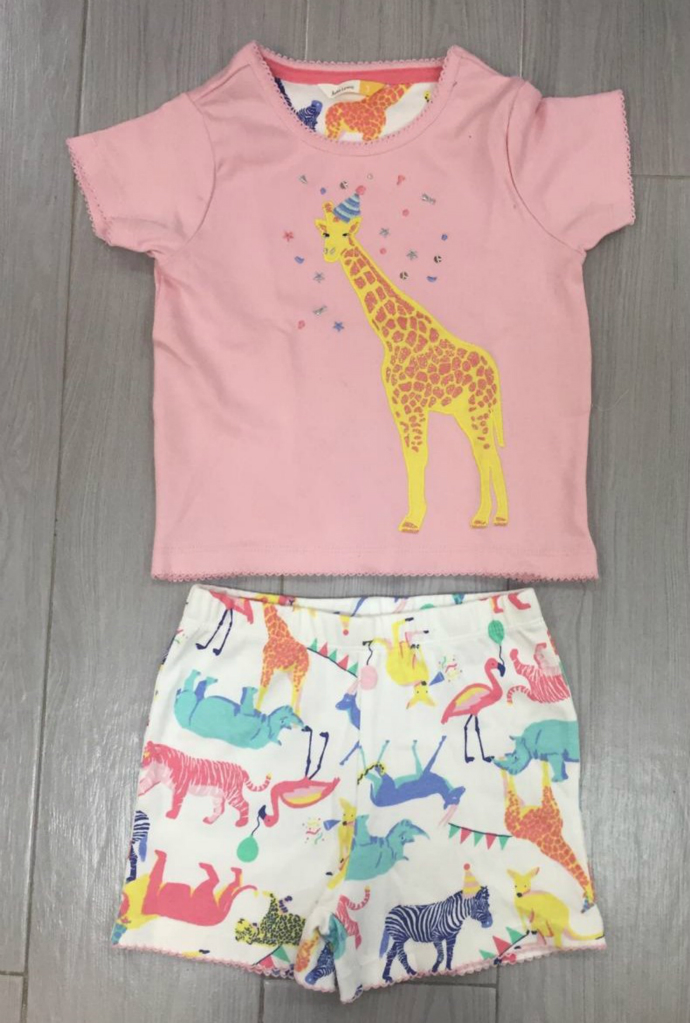 PM Girls T-Shirt And Shorts Set (PM) (2 to 8 Years)