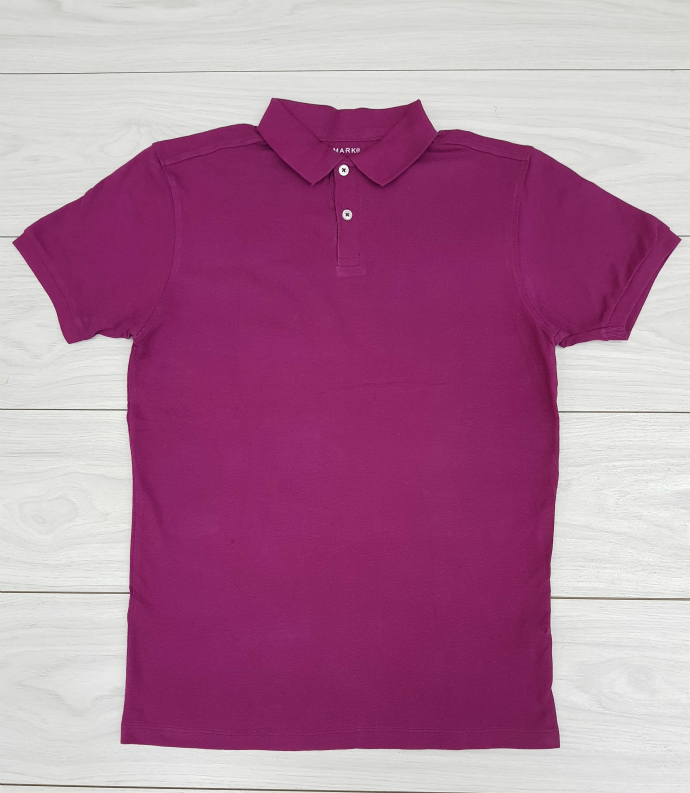 PRIMARK Mens Polo T-Shirt (PURPLE) (XXS - XS - S - M - L - XL - XXL)