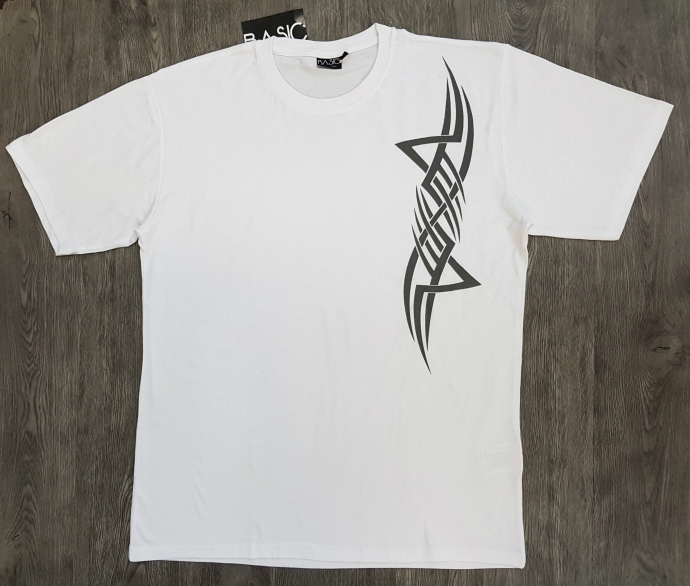 MIX BRAND Mens T-Shirt (WHITE) (XXS - XS - S - M - L - XL - XXL)