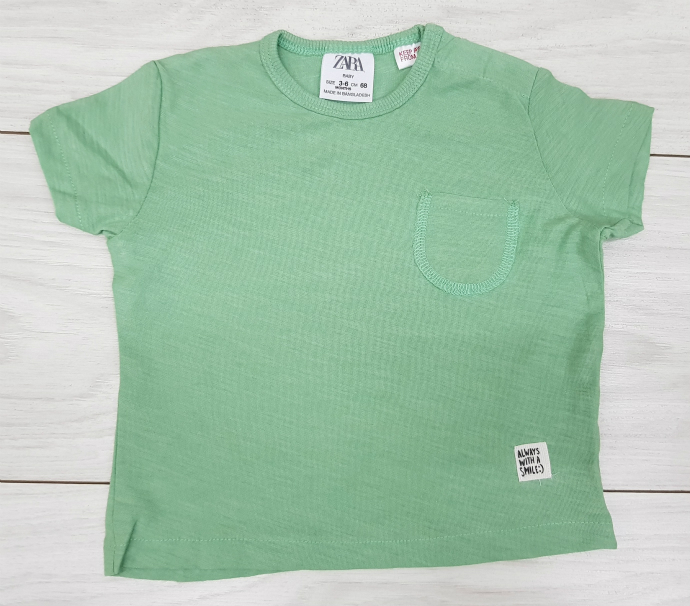 ZARA Boys T-Shirt (LIGHT GREEN) (3 to 24 Months)