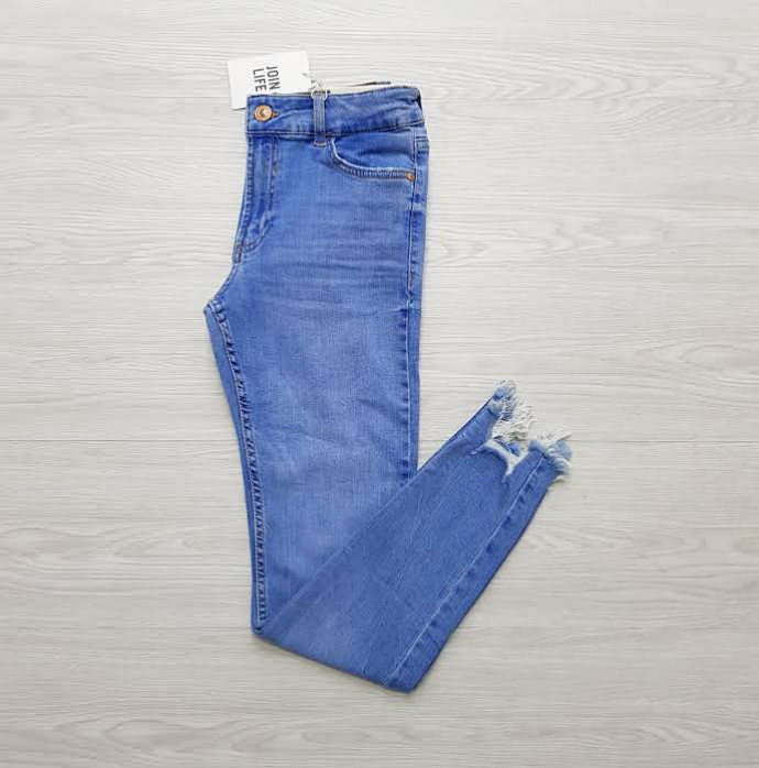 JOIN LIFE Ladies Jean ( BLUE ) ( 36 - 38 Size )