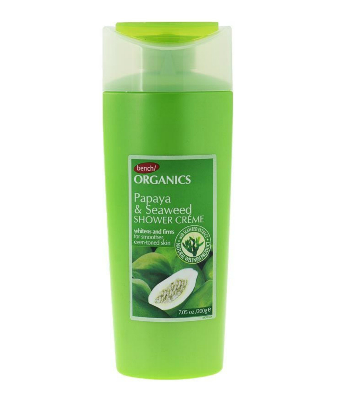 Bench Organics Papaya & Seaweed Shower Creme (200g) (MA) (CARGO)