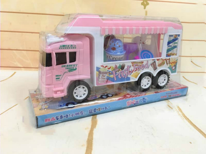 Ice Cream Truck (PINK) (31 Ã— 10.5 Ã— 16 CM)