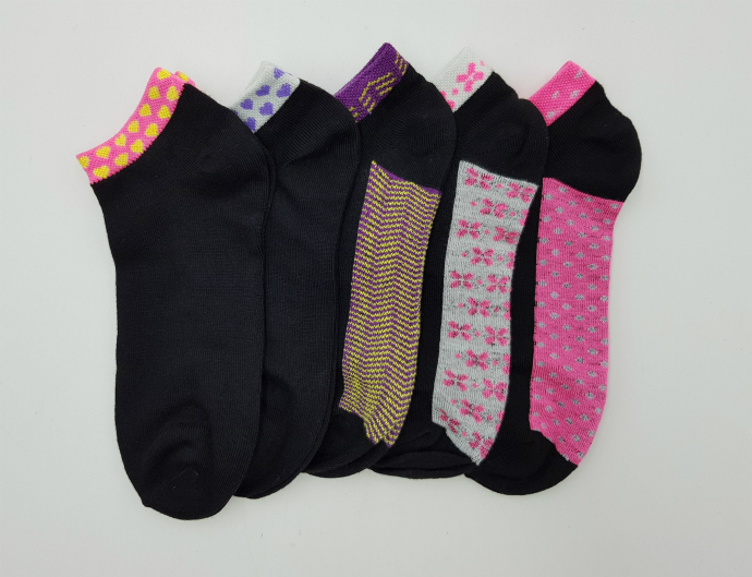 FITTER FIT FOR ME Ladies Sports Socks 6 Pcs Pack (AS PHOTO) (ONE SIZE)