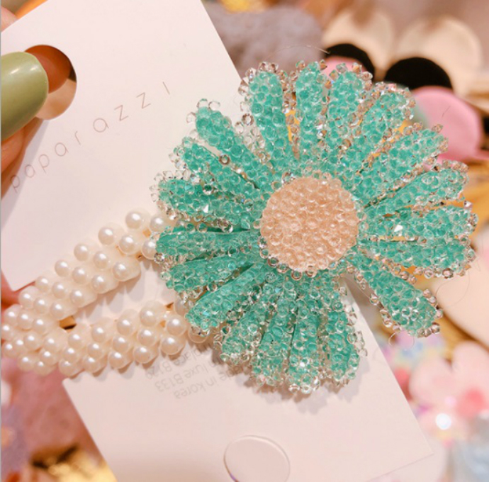 Hair Accessories (LIGHT GREEN - WHITE) (ONE SIZE)