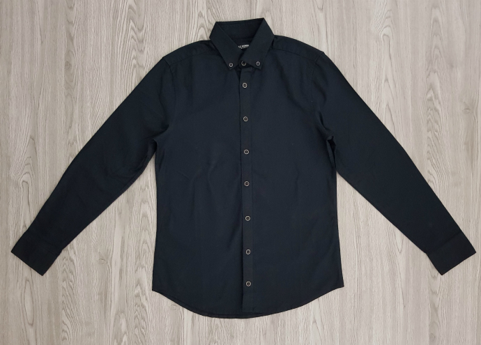 LC WAIKIKI Mens Sleeve Shirt (BLACK) (XS - 3XL)