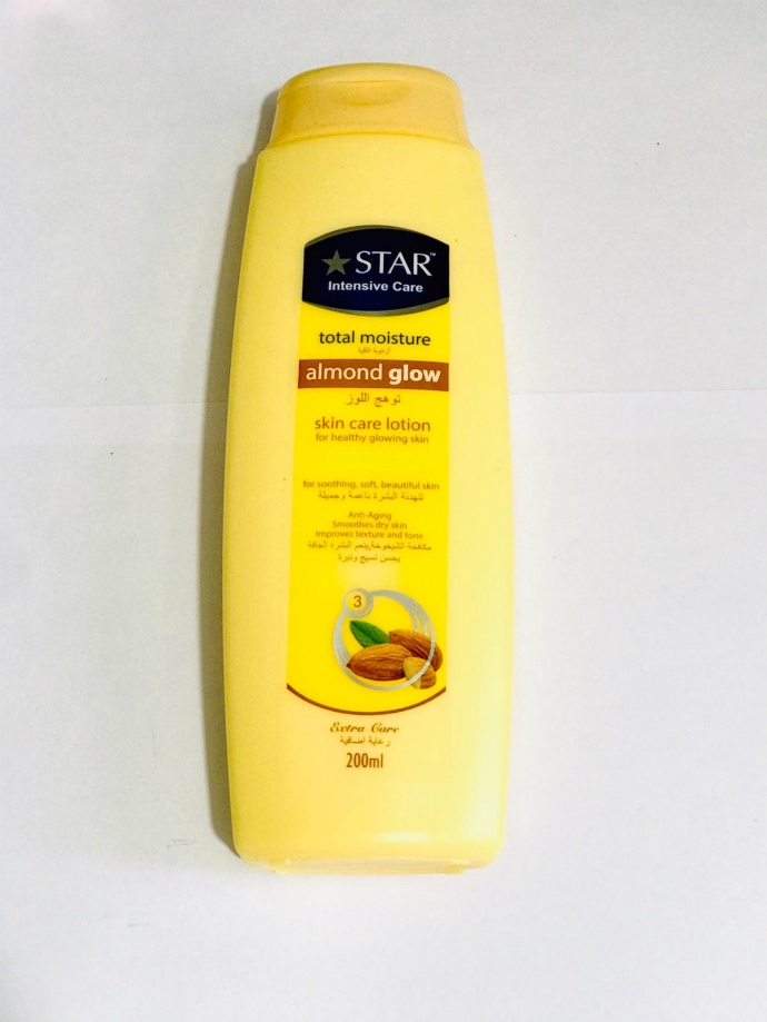Star Almond Glow Skin Care Lotion(200ml) (MA)(CARGO)