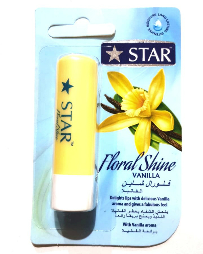 STAR Floral Shine Vanilla Lip Balm (4.5G) (MOS)