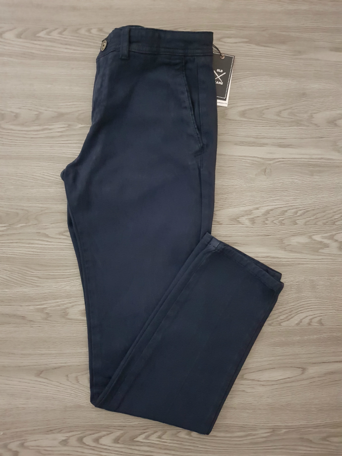 OLD SEAMS Mens Twill Long pants (BLACK) (30 to 40 WAIST)