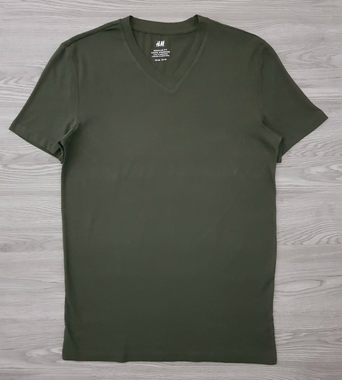 H AND M Mens T-Shirt (DARK GREEN) (XS - S - M - L - XL - XXL)