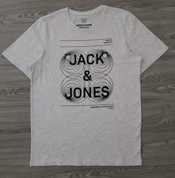 JACK AND JONES Boys T-Shirt (GRAY) (8 to 16 Years)