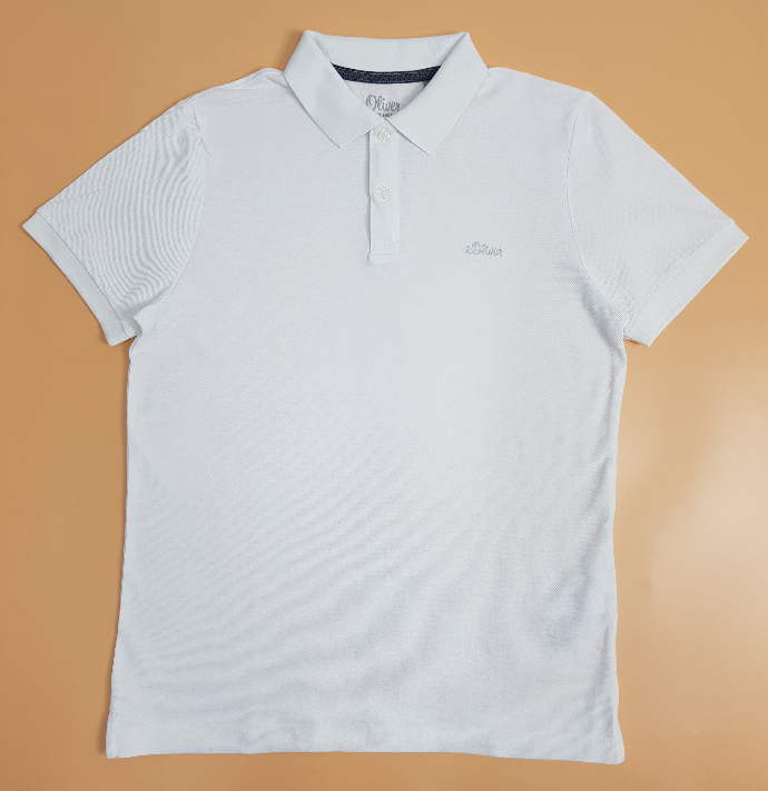 SOLIVER Mens Polo Shirt (WHITE) (S - M - L - XL - 2XL - 3XL)