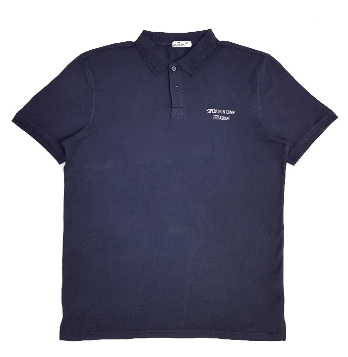TOM TAILOR Mens Polo Shirt (NAVY) (S - L - XL -  2XL)
