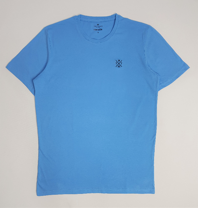 TOM TAILOR Mens T-Shirt (LIGHT BLUE) (M - L - XL - XXL)