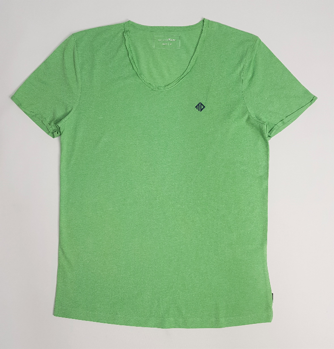 TOM TAILOR Mens T-Shirt (GREEN) (M - L)