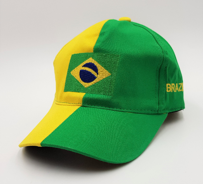 BRAZIL Mens Cap (GREEN - YELLOW) (FREE SIZE)