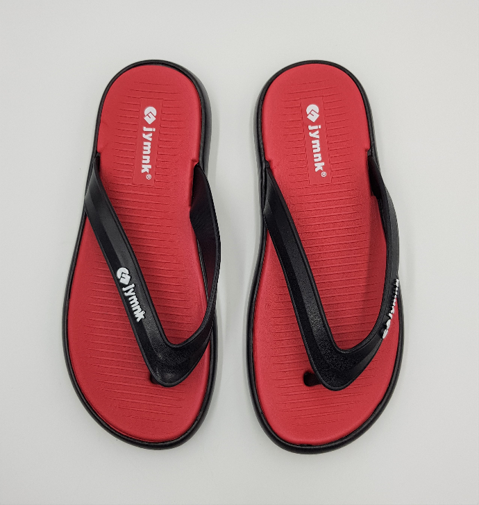 IY MNK Mens Slippers (RED - BLACK) (41 to 45)