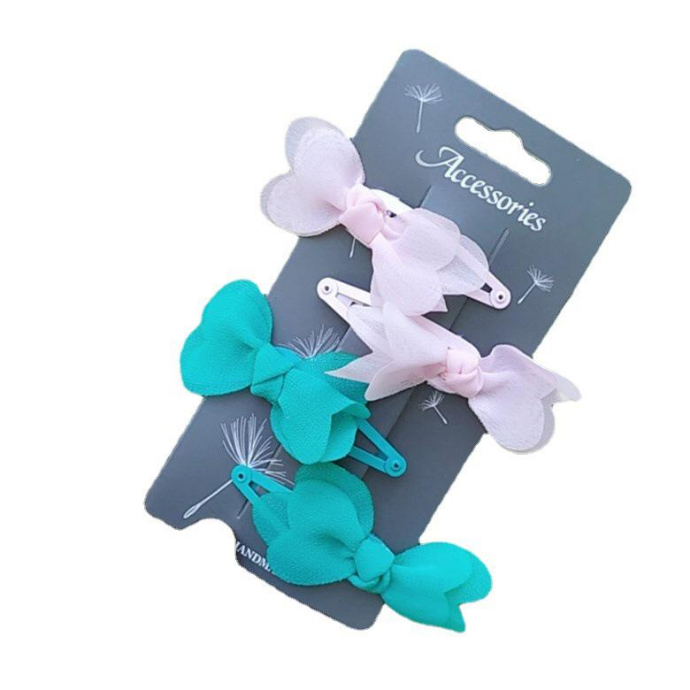 4 Pcs Pack Hair Accessories (AS PHOTO) (ONE SIZE)