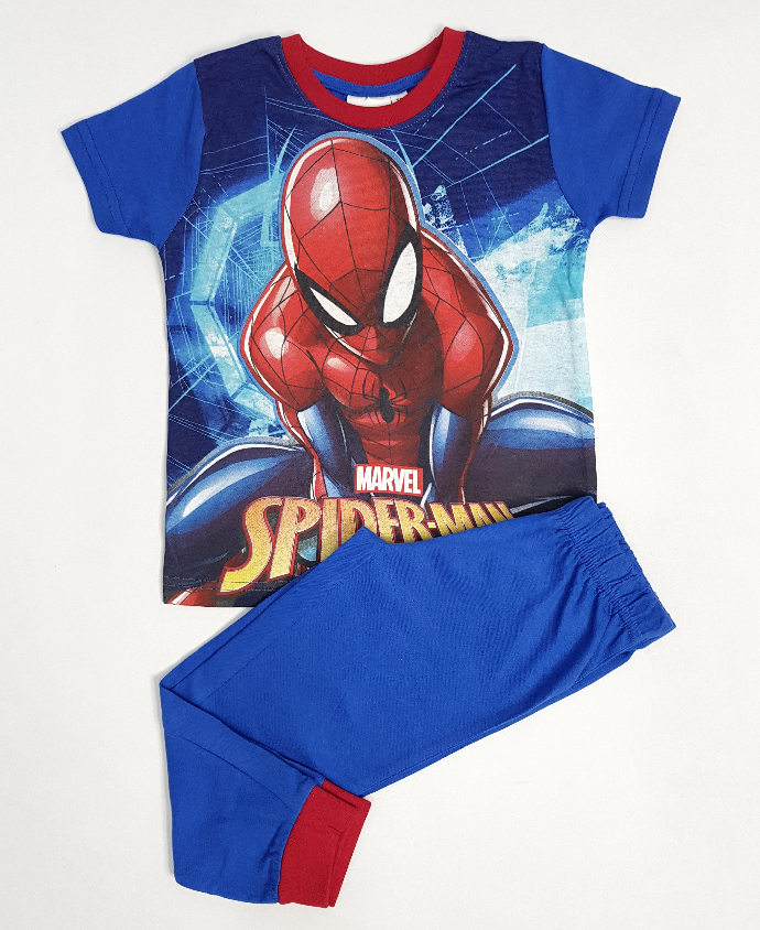 SPIDER-MAN Boys 2 Pcs Pyjama Set ( BLUE) (3 to 8 Years)