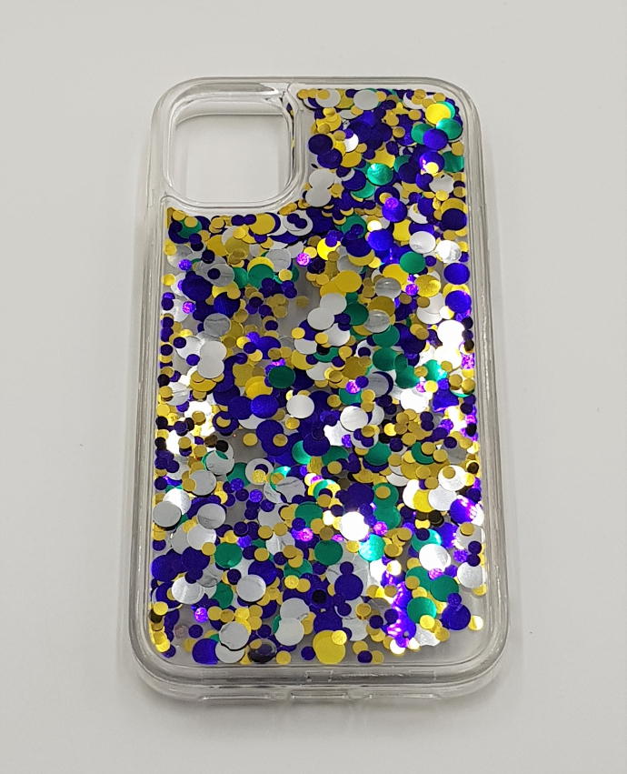 Mobile Cover (BLUE - YELLOW) (IP-11)