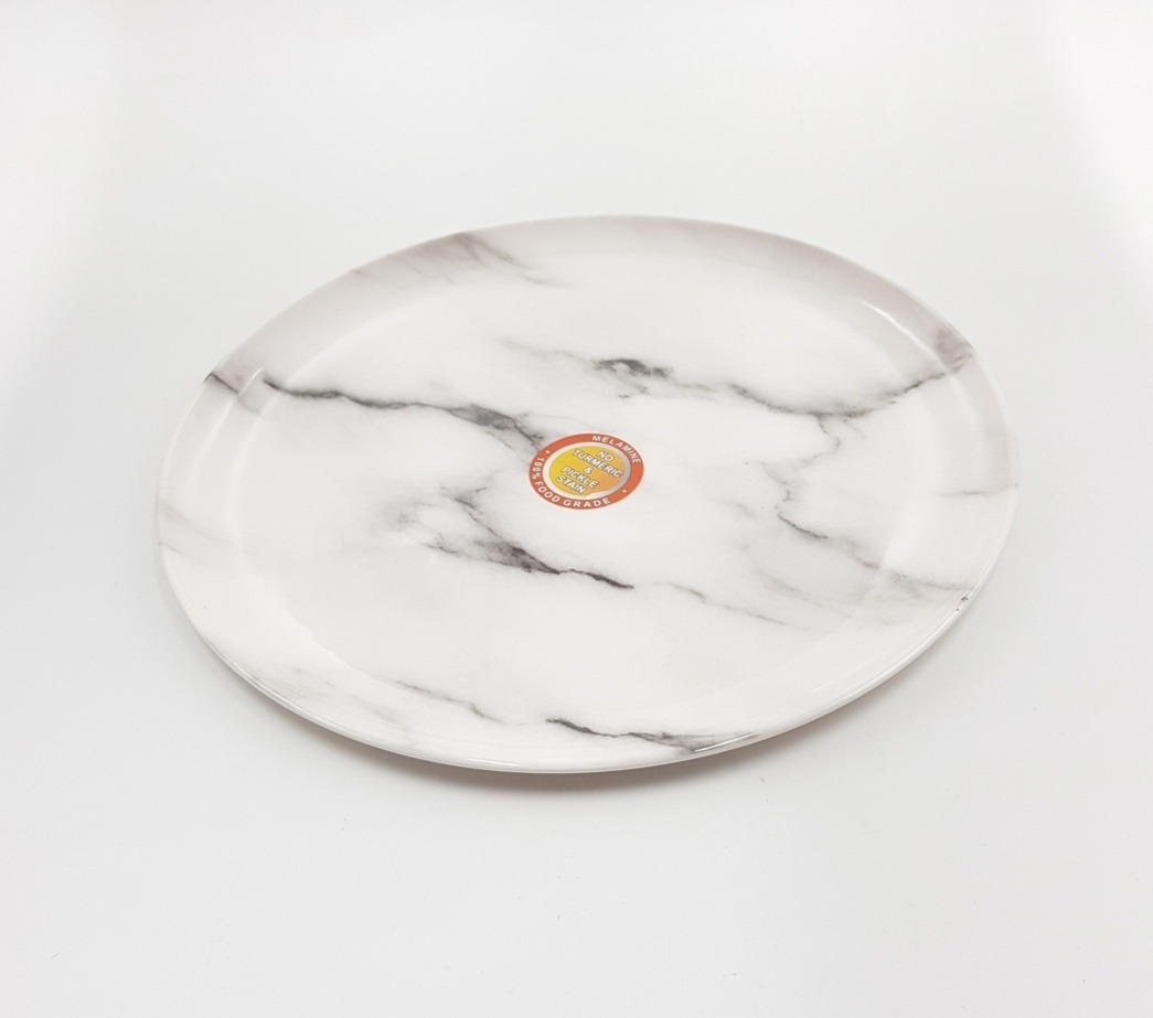 Eco Moon Dinner Plate Faux marble