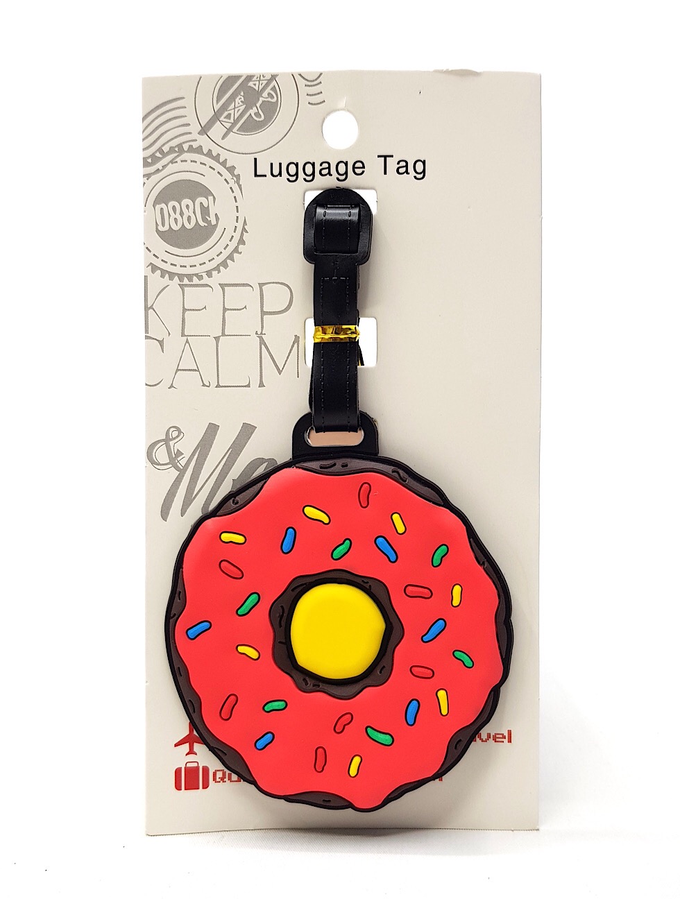 Donut Luggage Tags