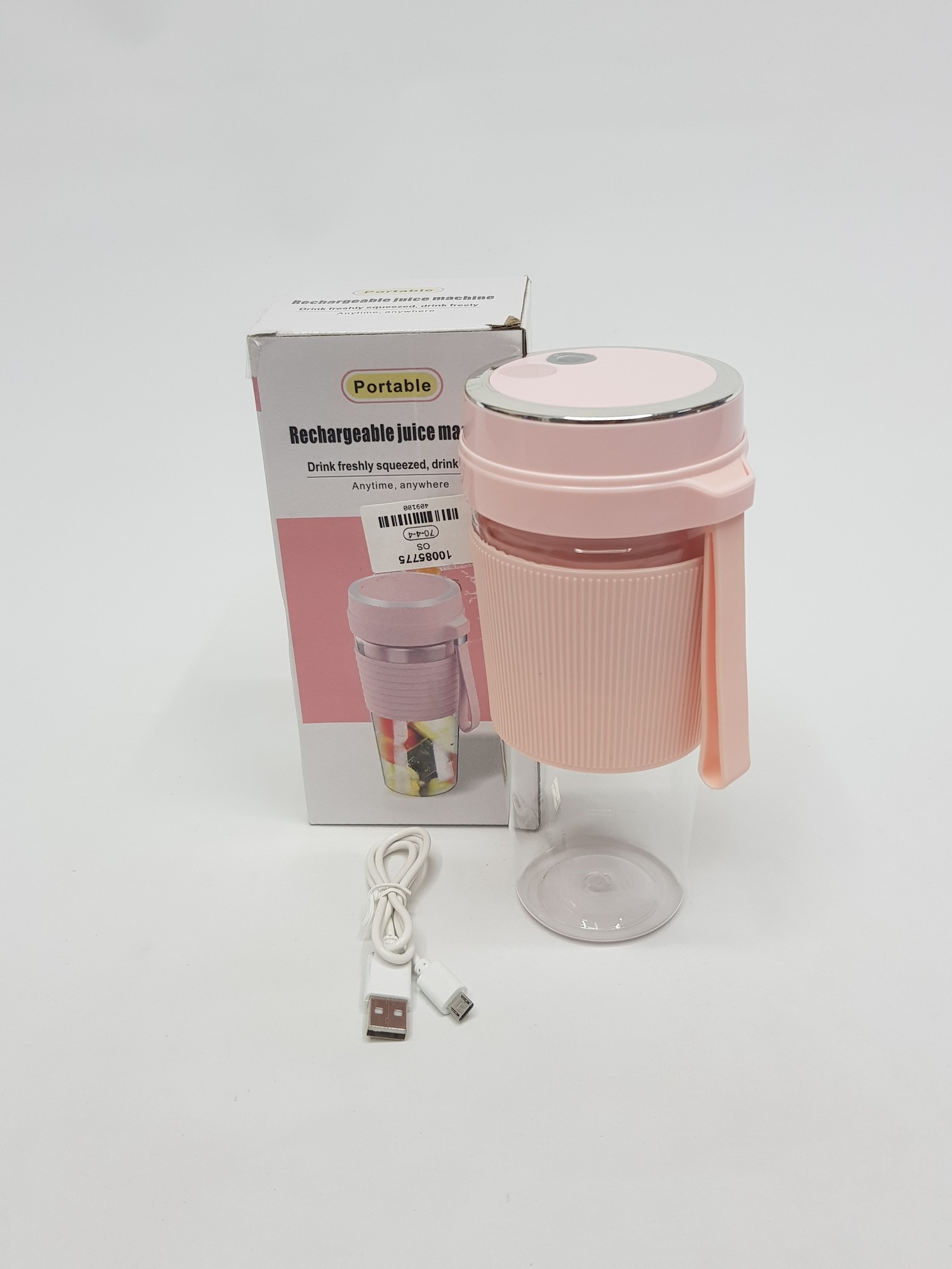 Portable Juicer Bottle Mixer Blender Cup Rechargeable Fruit Vegetable Juice Maker USB Charging
