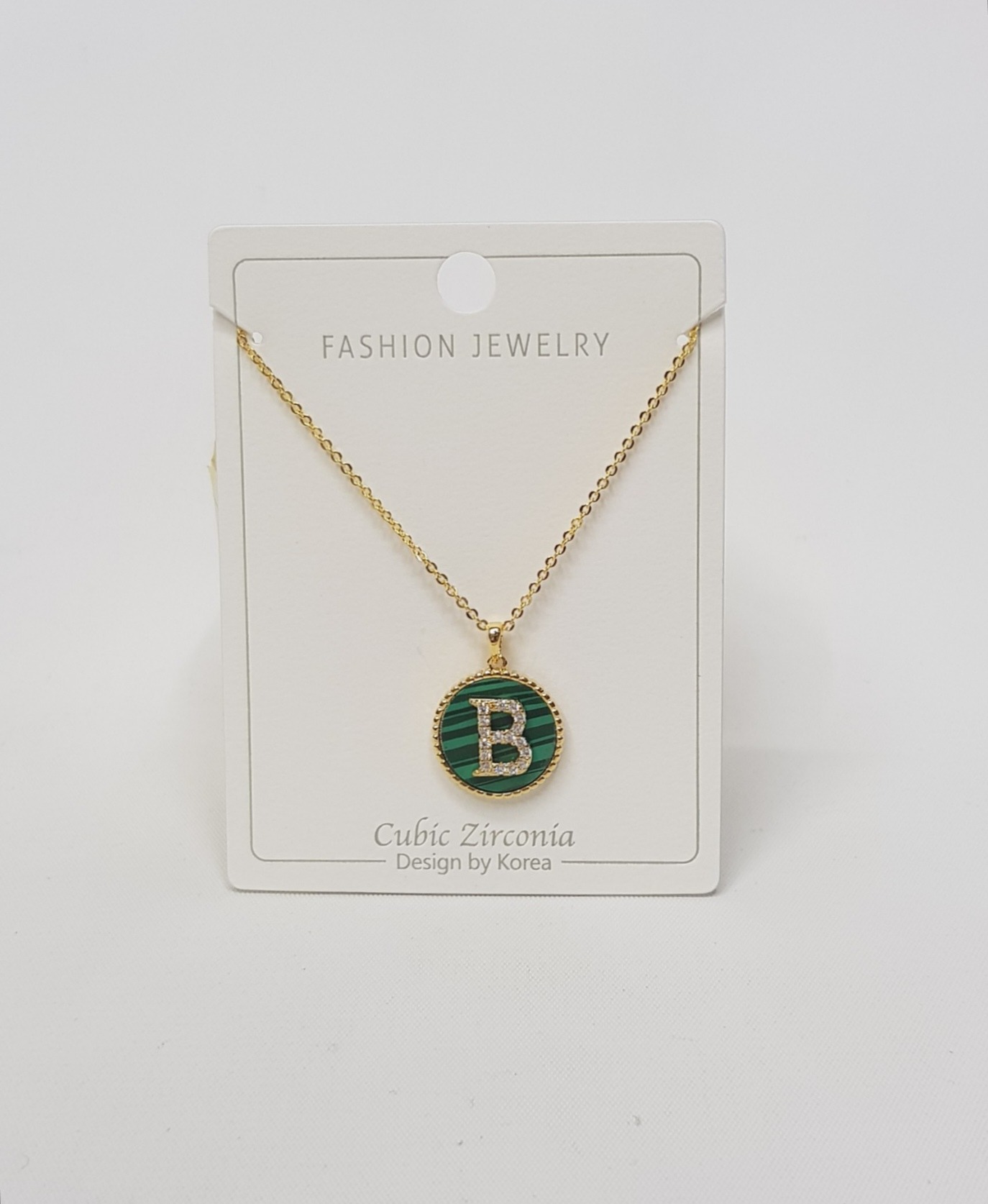Initial Letter Necklace B