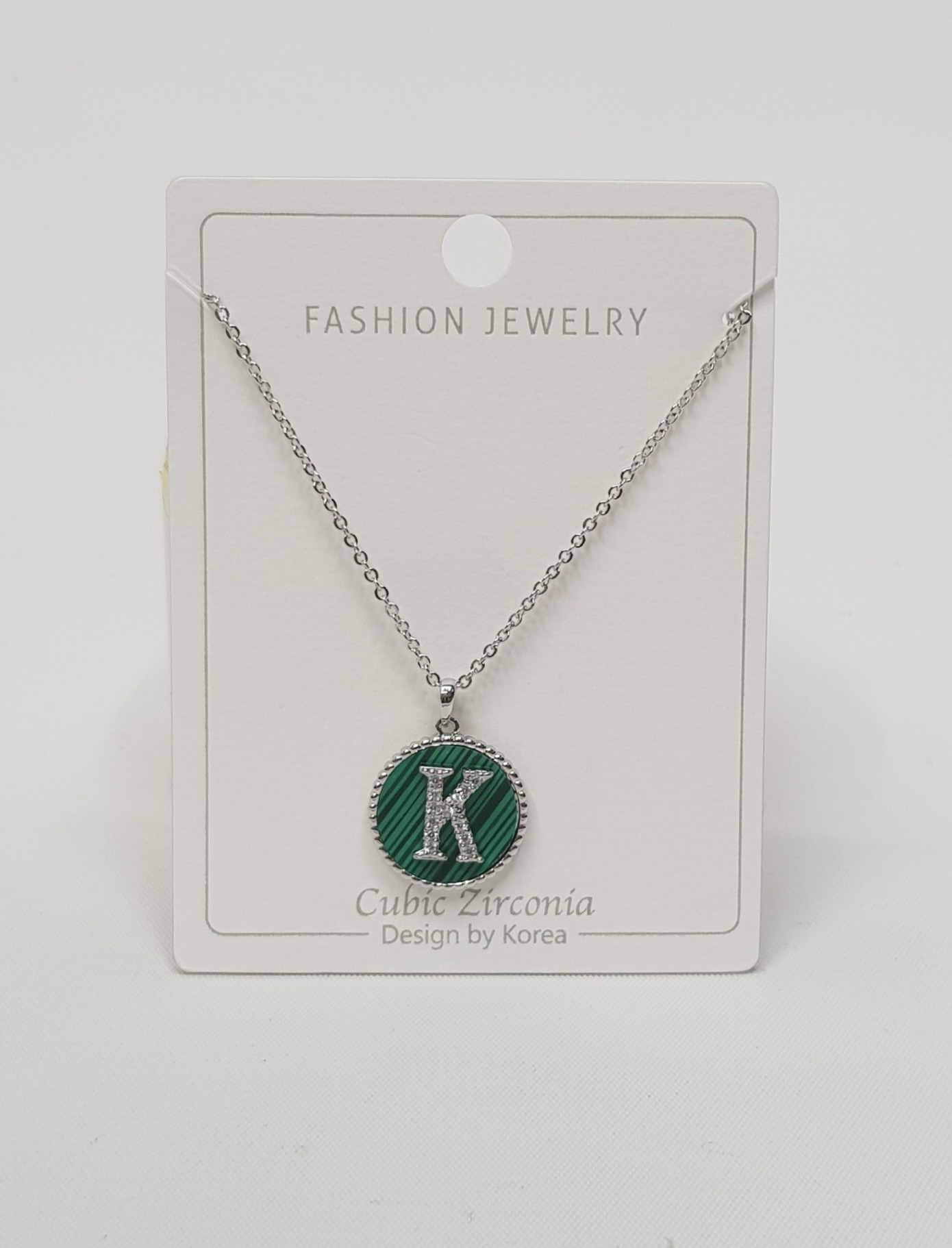 Initial Letter Necklace K