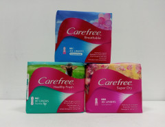 3 Pack Carefree 40 LINERS Assorted (3X40 Liners)