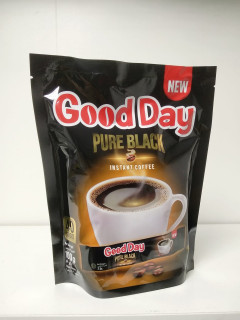(Food) Good Day Pure Black Instant Coffee (100g) (40sticks@2.5g)