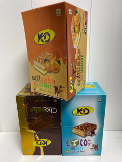 3 boxes KD Cake assorted