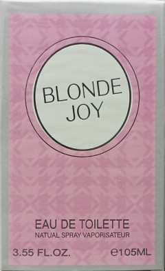 Blonde Joy Perfume Natual Spray Vaporisateur Eau De Toilette 3.55FL.OZ (105ML)