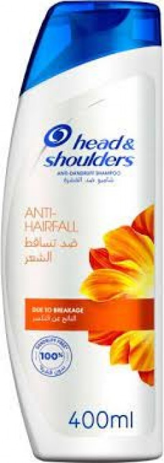 Head & Shoulders Anti-Hairfall Anti-Dandruff Shampoo 400ML
