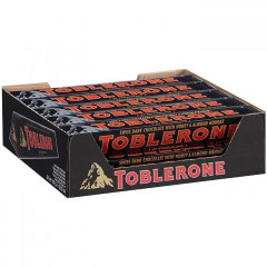 (FOOD) Toblerone Dark Chocolate Bar 100 G (PACK OF 20 PCs)