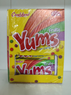 (Food) Fruity Yums Chew Candy (1X24)