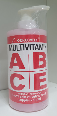 Dr.Comely Multivitamin A,B,C,E After Bath Body Lotion (500ml)