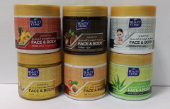6 PCS BEAUTY CLINIC  FACE AND BODY SCRUB ASSORTED  (6x500 ML)