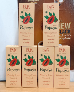 Papaya 6 Pcs  Whitening Cream  Assorted (6X125 ML)