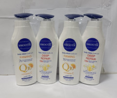 SMOOTH BODY LOTION 450 ML 4 PCS Assorted