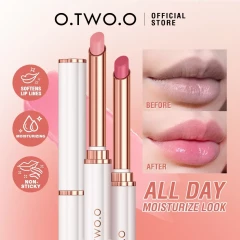 O.TWO.O Moist Color Changing Lip Balm Vaseline Moisturizing Natural Formula Repairs Dry Lips Makeup