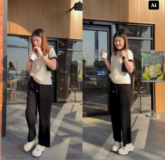 [BKK][PEG][316-400-0] A simple and comfortable outfit for energetic days ☀️ Perfect for sporty and casual looks Soft, lightweight fabric ideal for everyday wear Complete your style with this lovely set